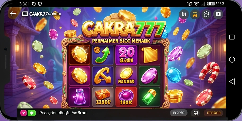 Tangkapan layar gameplay seru permainan Slot CAKRA777.