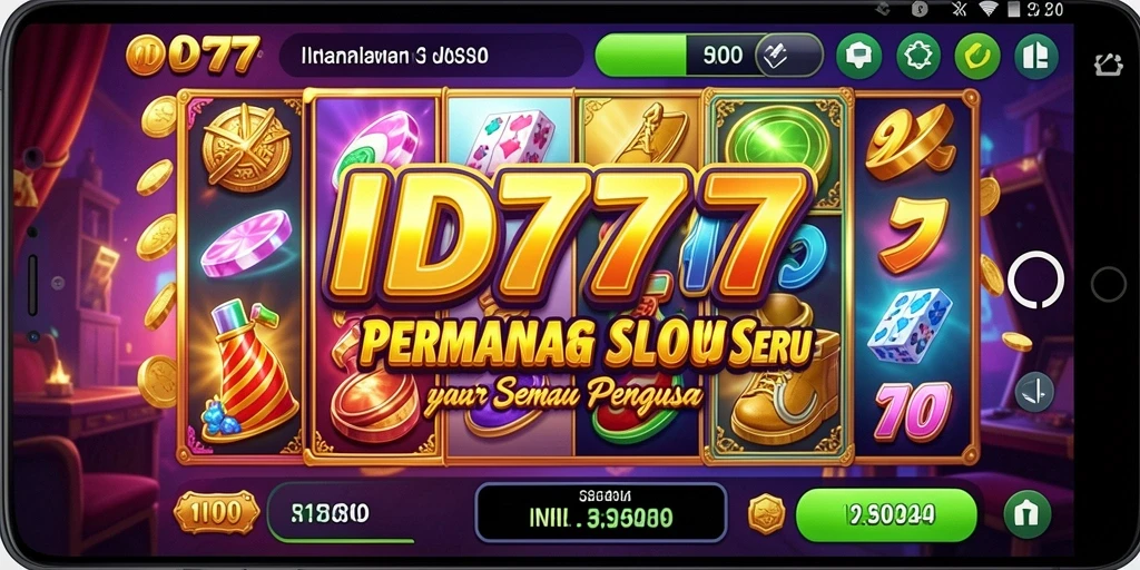 Tampilan screenshot utama ID777 menampilkan gameplay Slot yang memukau.