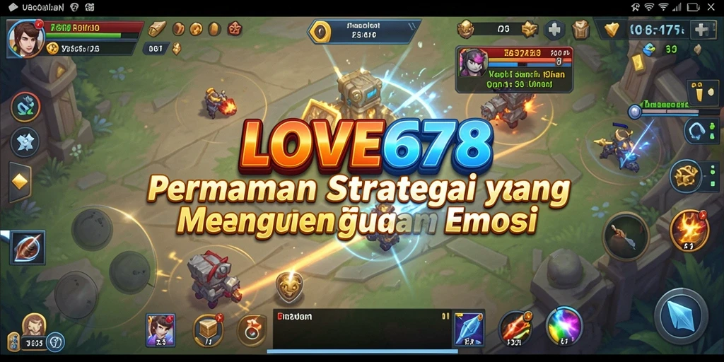 Gameplay LOVE678 yang menarik dan menantang pemain secara strategis.