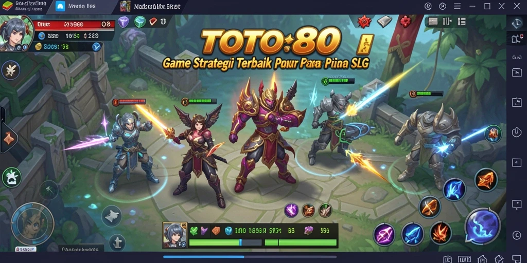 Tampilan gameplay menarik dan strategis dari TOTO80.