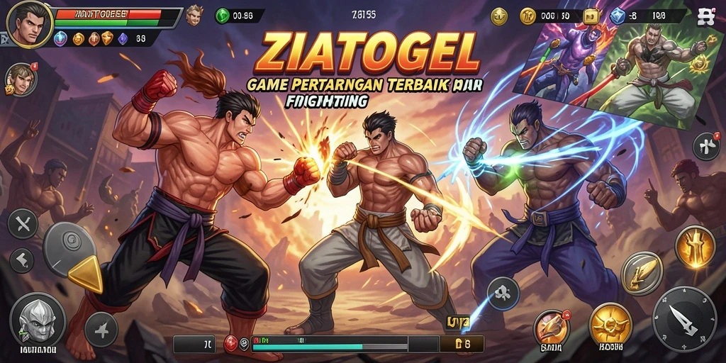 Tampilan aksi seru dari gameplay ZIATOGEL yang mendebarkan.